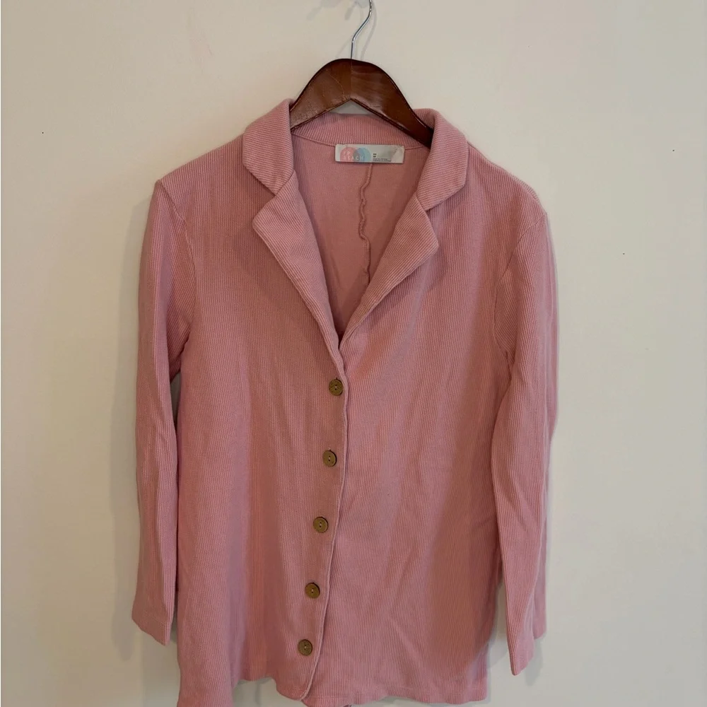 Free People Beach Lizzie Blazer Romper Pink Size XSmall - Picture 5 of 12